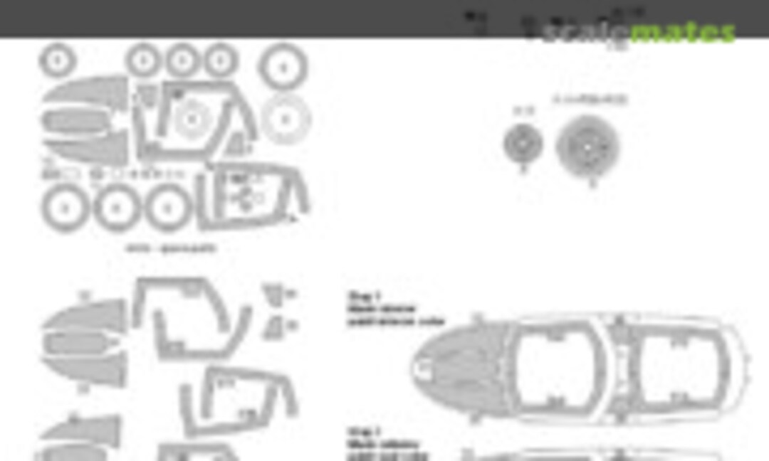 1:48 F-4E early, F-4EJ Kai Phantom II EXPERT kabuki masks (New Ware NWAM0852)