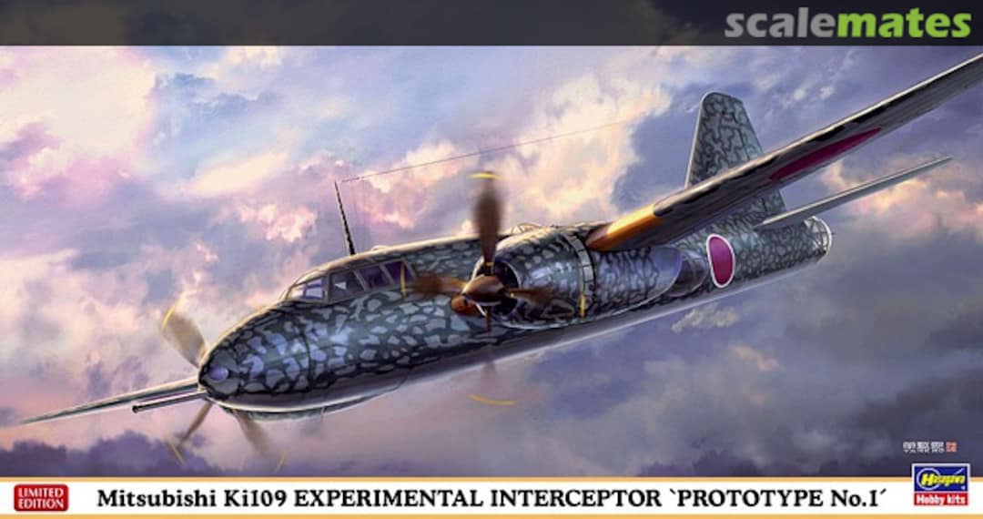 Boxart Mitsubishi Ki 109 Experimental Interceptor 02397 Hasegawa