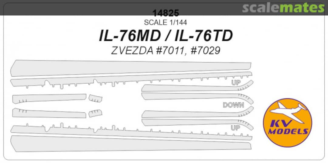 Boxart IL-76 Anti-Icing surfaces masks 14825 KV Models