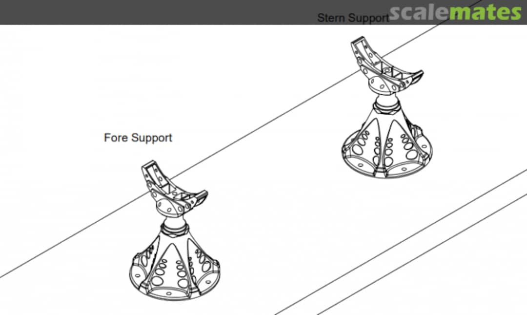 Boxart Ship Model Stand Kit for Submarine U9 Class CTG-A001421_V0_R0 COBOTEC GROUP LTD.