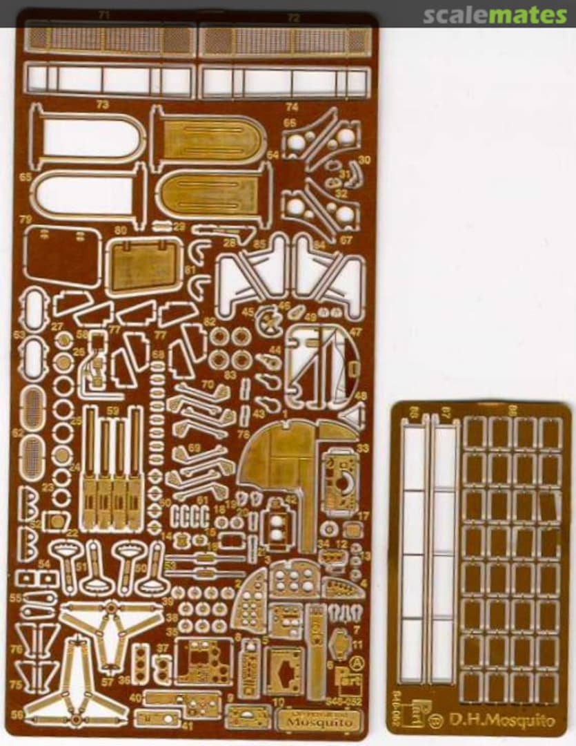 Boxart D.H. Mosquito FB Mk.VI / NF Mk.II S48-052 Part