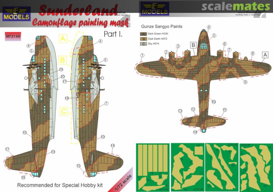 Boxart Sunderland M72149 LF Models