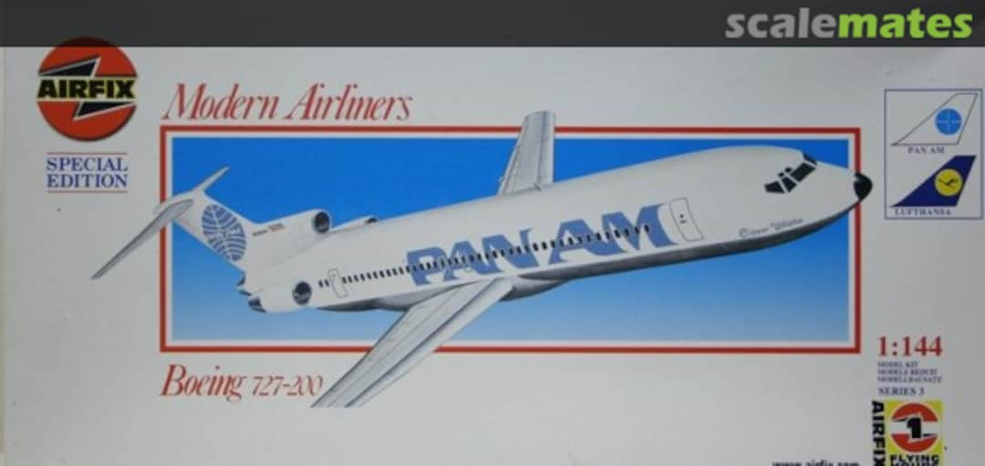 Boxart Boeing 727-200 03183 Airfix