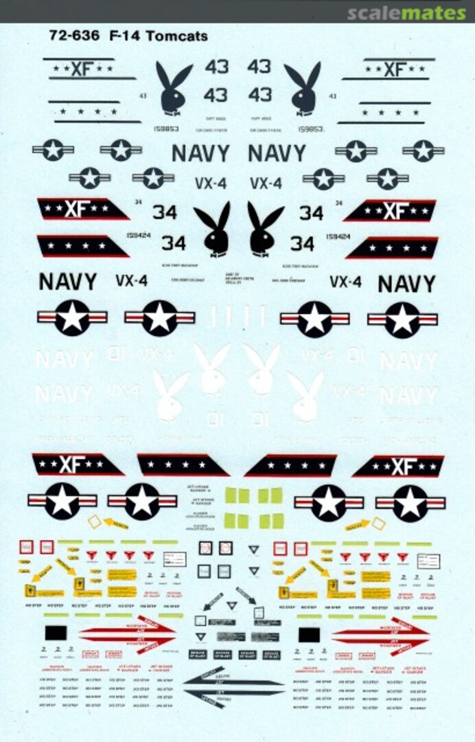 Boxart F-14 Tomcats 72-636 SuperScale International