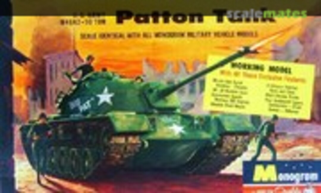 1:35 Patton Tank (Monogram PM 37-198)