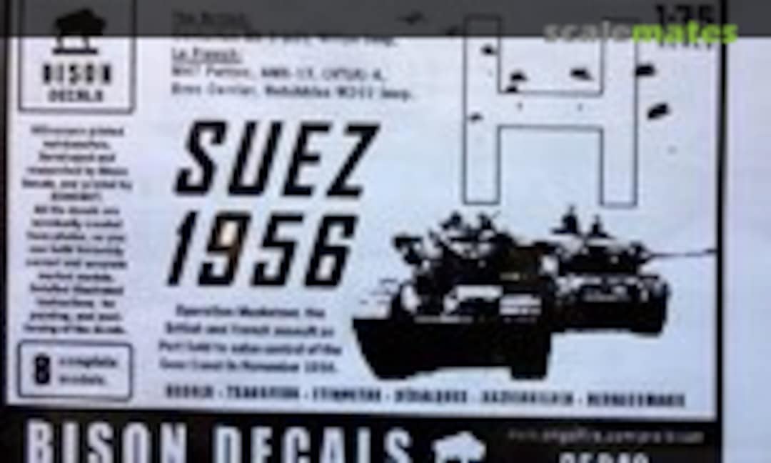 1:35 Suez 1956 (Bison Decals 35043)