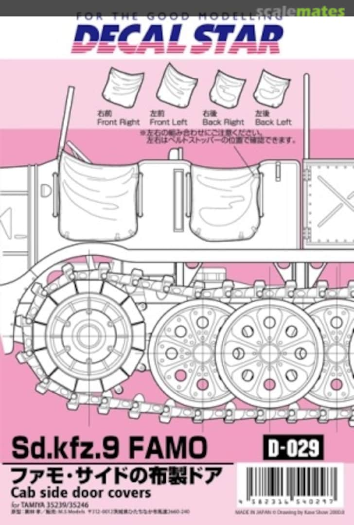 Boxart Sd.Kfz. 9 Famo DS35029 Decal Star