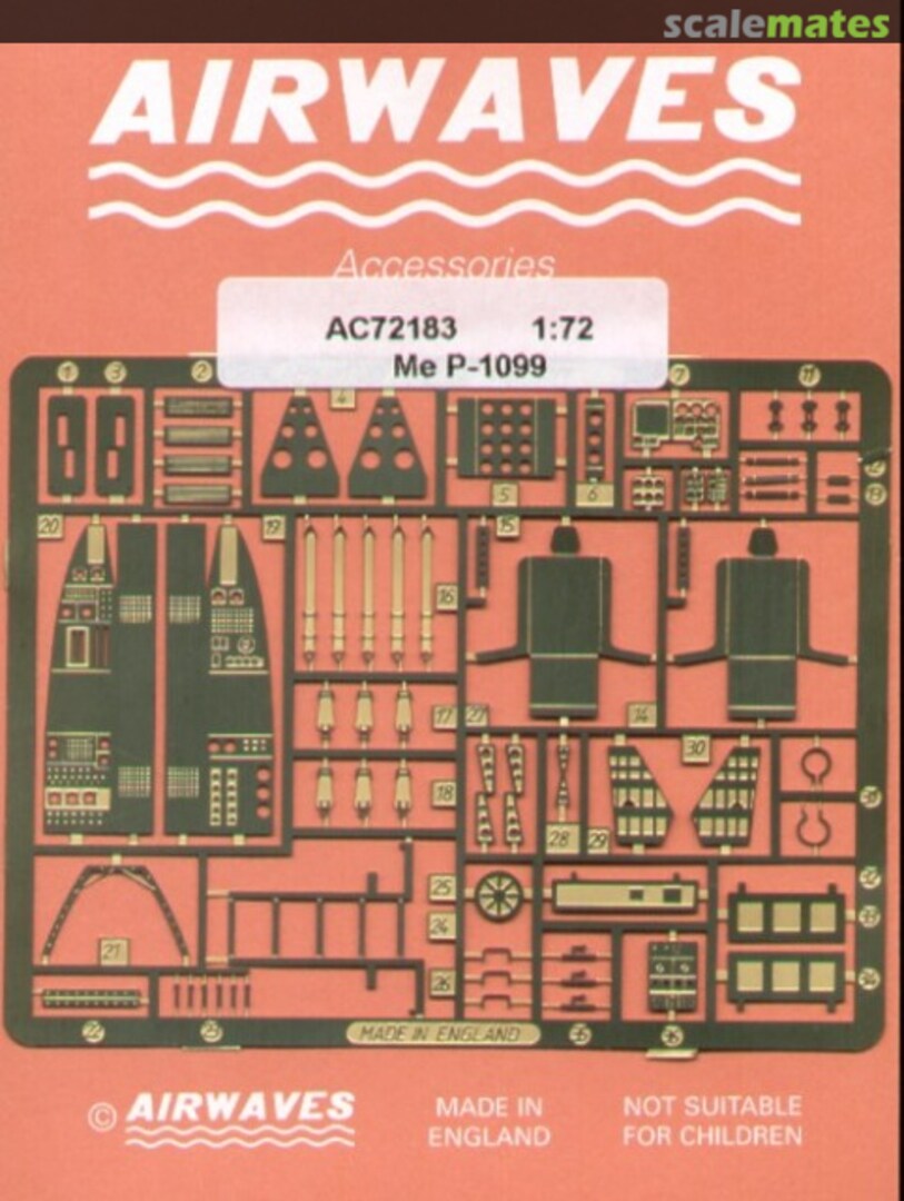 Boxart Messerschmitt Me P.1099 AEC72183 Airwaves