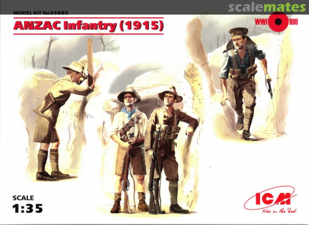 Boxart Infantry 35685 ICM