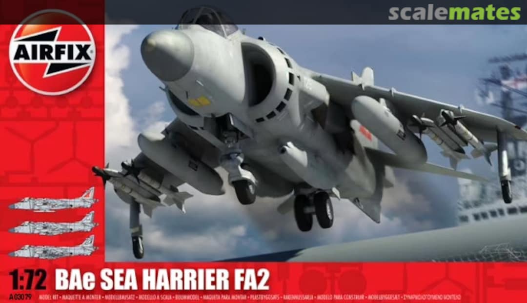 Boxart BAe Sea Harrier FA.2 A03079 Airfix