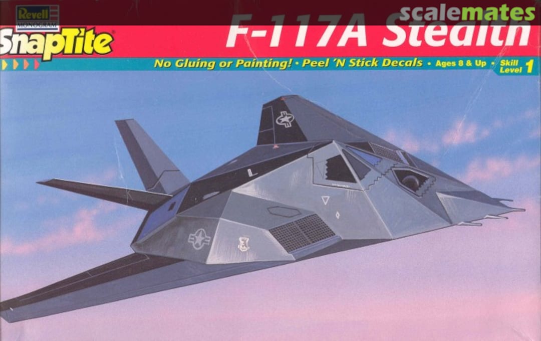 Boxart F-117A Stealth 85-1158 Revell Monogram