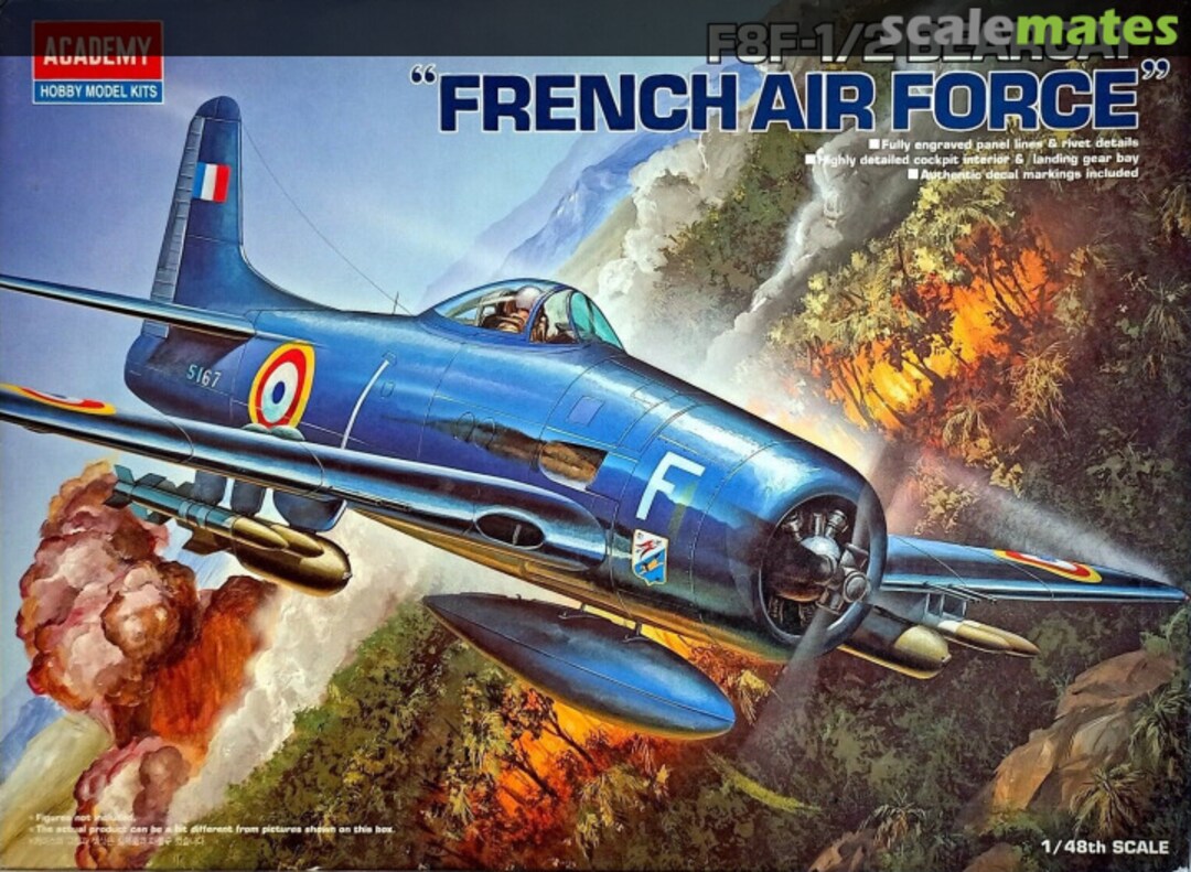 Boxart F8F-1/2 Bearcat 12201 Academy