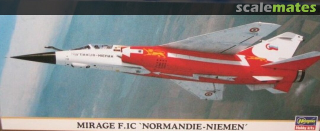 Boxart Mirage F.1C `Normandie Niemen´ 00123 Hasegawa