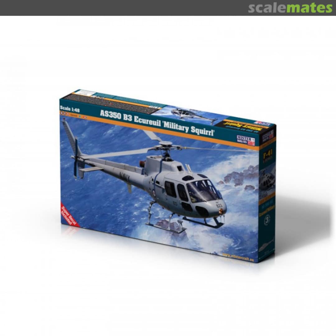 Boxart AS350 B3 Ecureuil 'Military Squirrel' F-41 MisterCraft