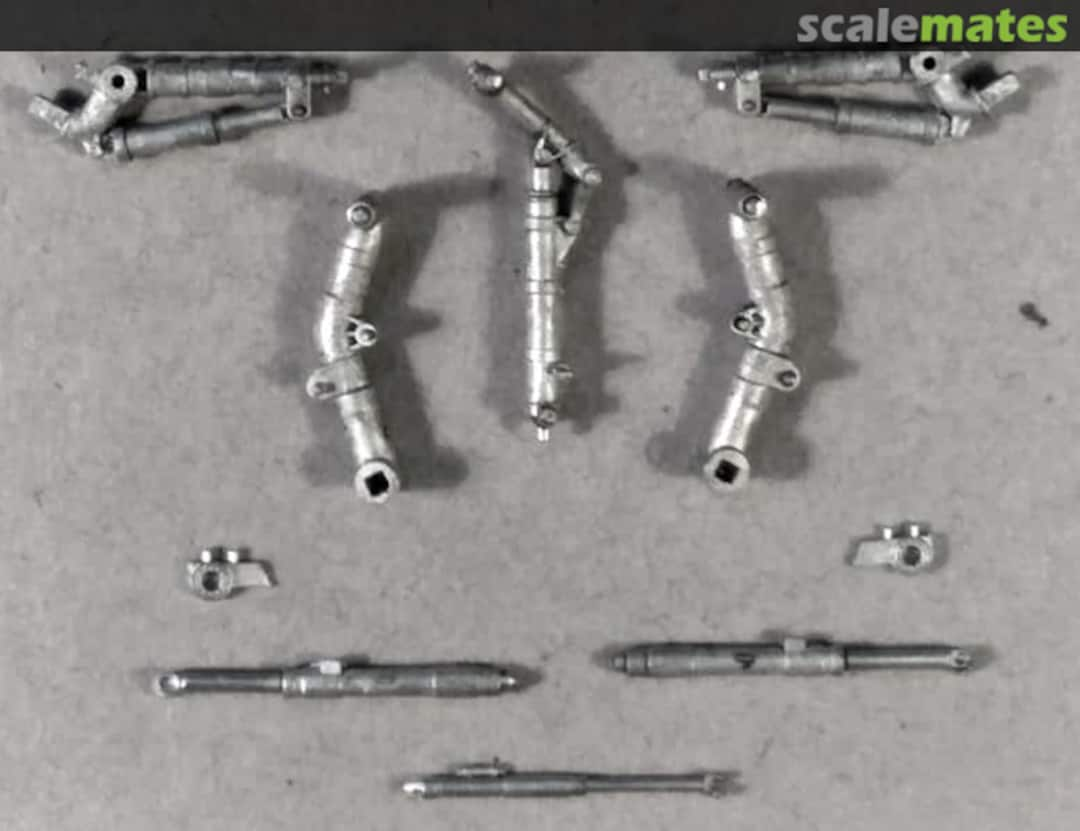 Boxart MiG-23 ML/MLD metal landing gear set 48065 UPWiND