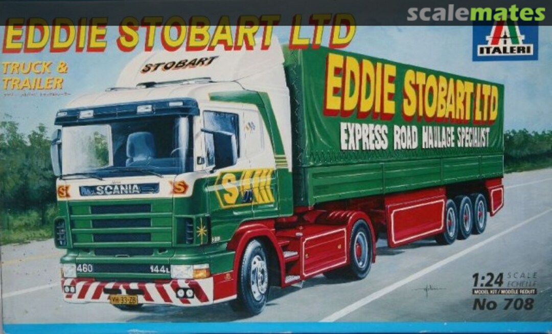 Boxart Eddie Stobart Ltd 708 Italeri