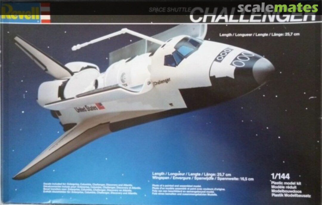 Boxart Space Shuttle Challenger 4526 Revell