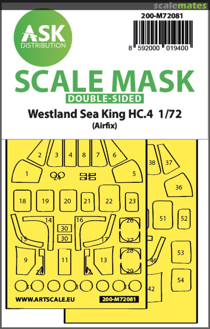 Boxart Westland Sea King HC.4 200-M72081 ASK