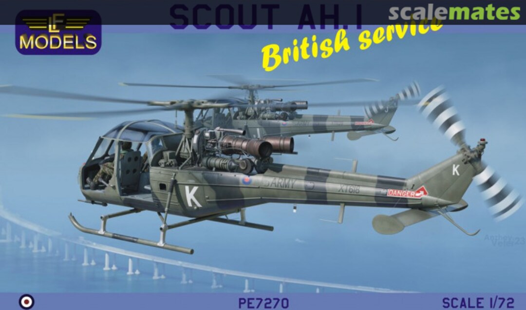 Boxart Westland Scout AH.1 PE7270 LF Models