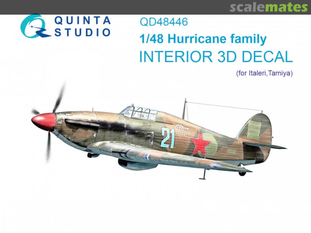 Boxart Hurricane Family interior 3D decals QD48446 Quinta Studio