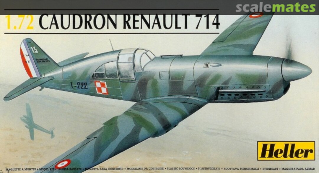 Boxart Caudron Renault 714 80218 Heller