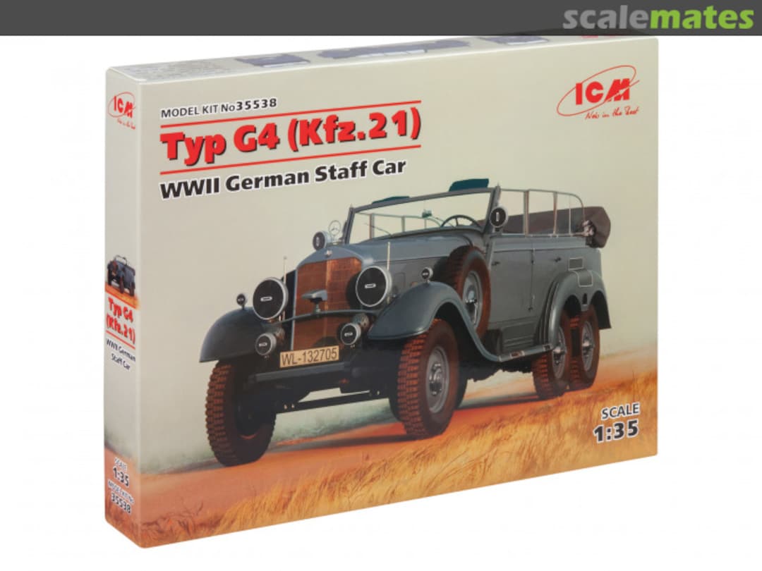 Boxart Typ G-4 (Kfz.21) 35538 ICM