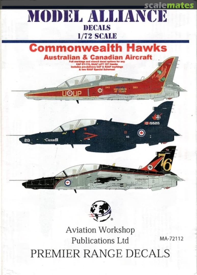 Boxart Commonwealth Hawks MA-72112 Model Alliance