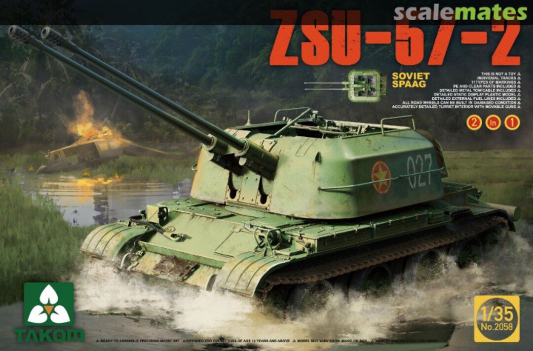 Boxart ZSU-57-2 2058 Takom