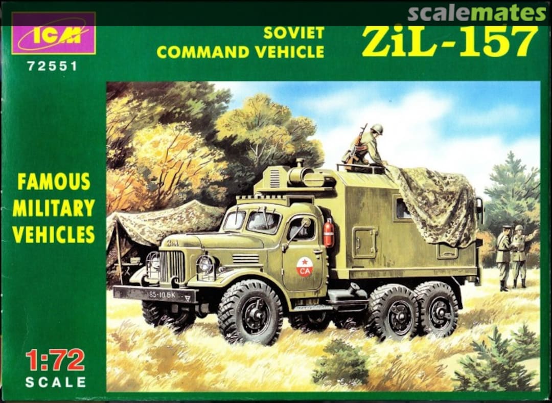 Boxart ZiL-157 72551 ICM