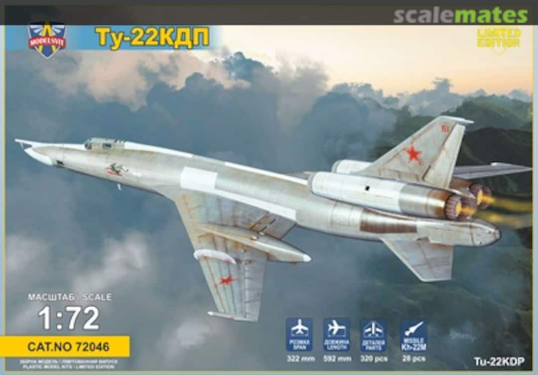 Boxart Tupolev Tu-22KDP 72046 ModelSvit