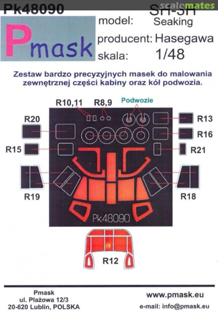 Boxart SH-3H Seaking PK48090 Pmask