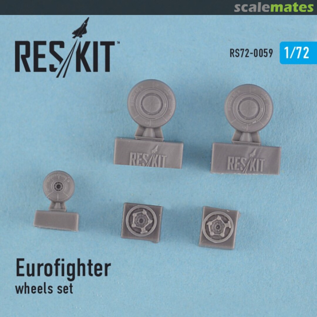 Contents Eurofighter Typhoon wheels set RS72-0059 ResKit