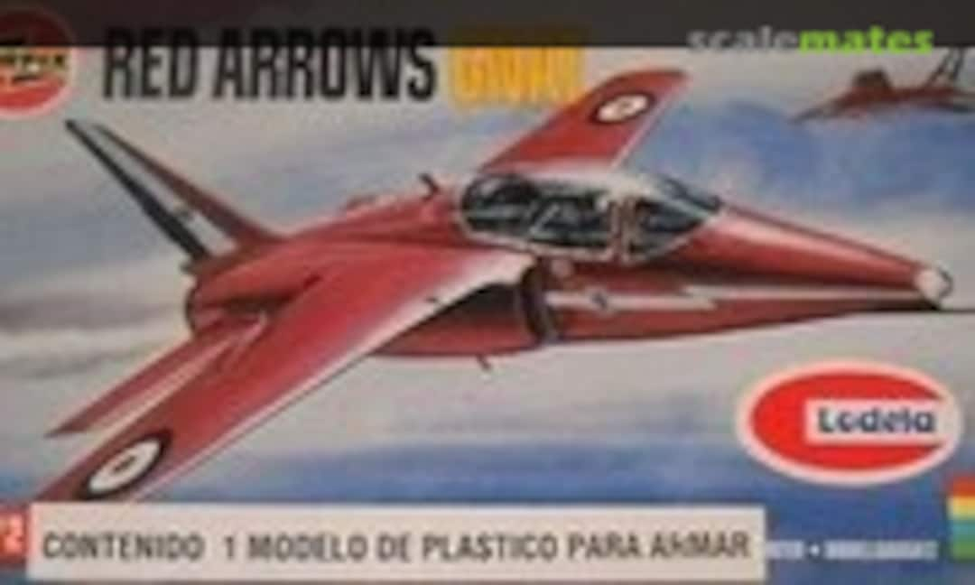 1:72 Red Arrows Gnat (Airfix/Lodela 00190)