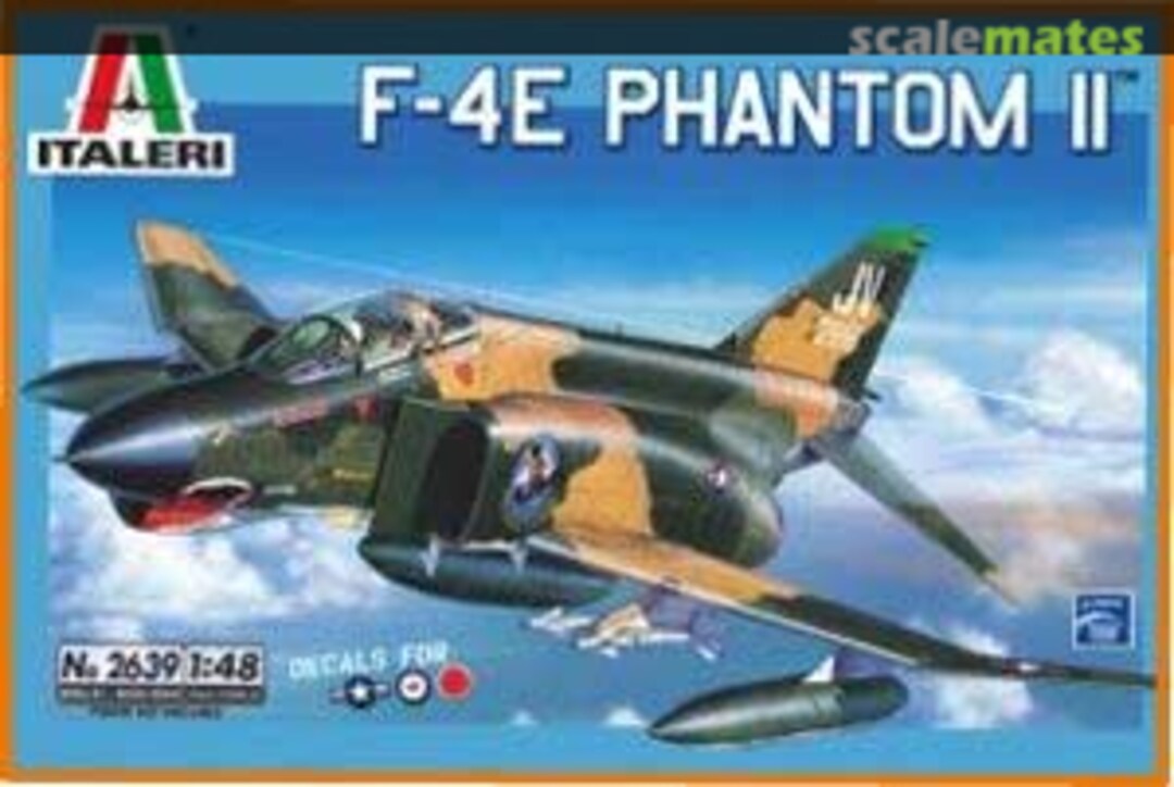 Boxart F-4E Phantom II 2639 Italeri