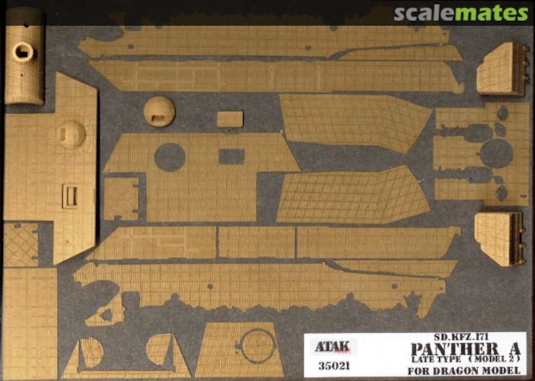 Boxart Sd.Kfz.171 Panther A 35021 Atak Model