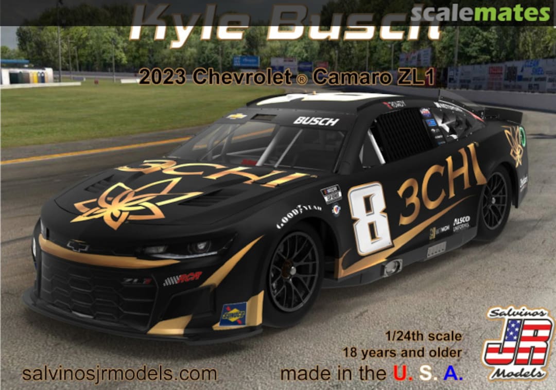 Boxart 2023 Chevrolet Camaro ZL1 RCC2023KBP Salvinos JR Models