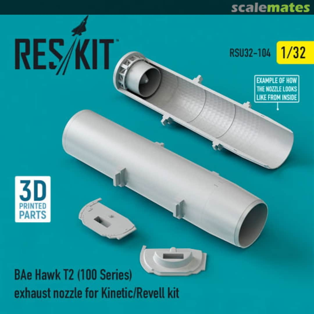 Boxart BAe Hawk T2 (100 Series) - Exhaust Nozzle RSU32-0104 ResKit