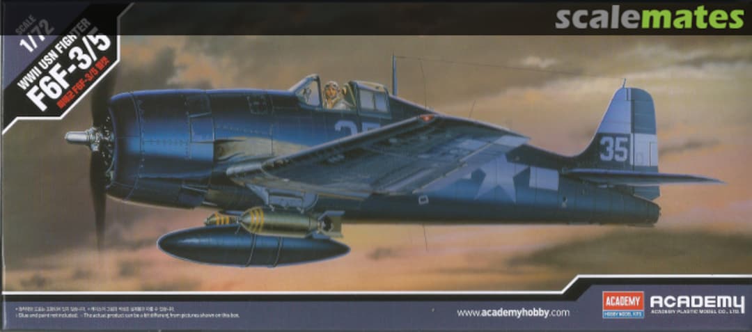 Boxart F6F-3/5 12481 Academy