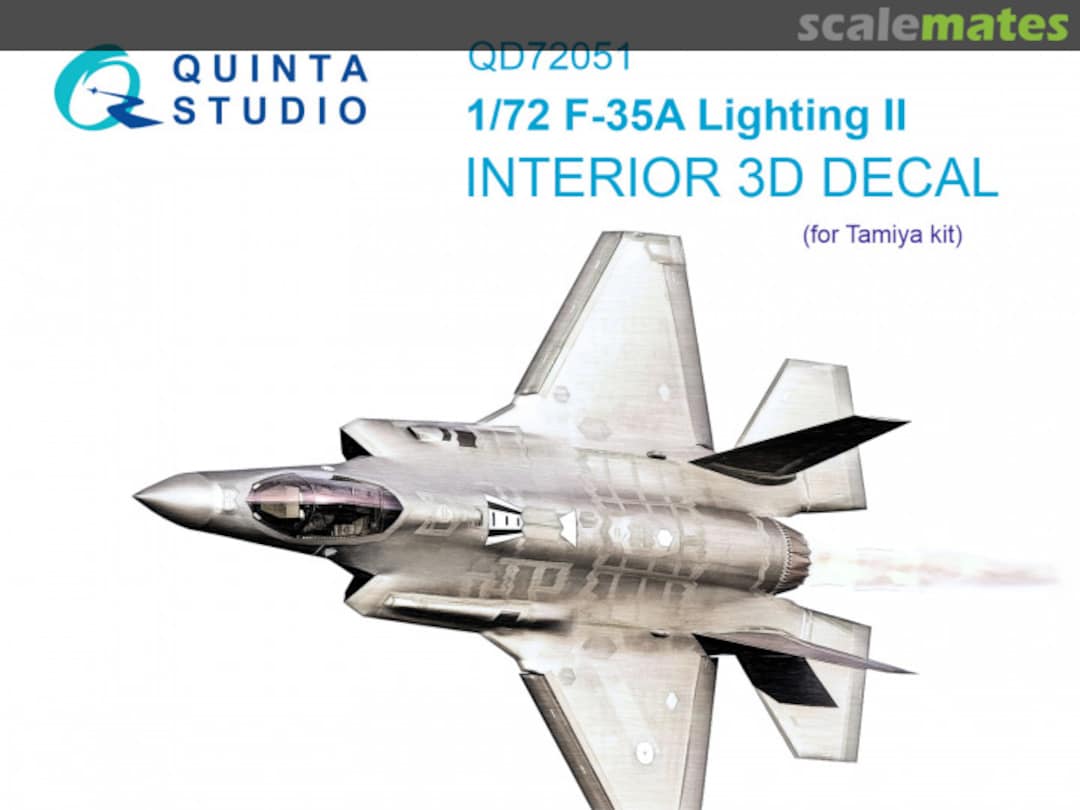 Boxart F-35A Lighting II QD72051 Quinta Studio