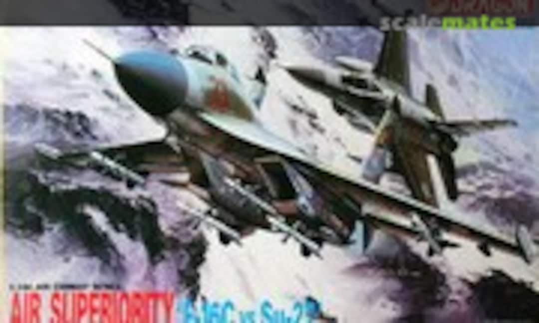 1:144 Air Superiority 'F-16C vs Su-27' (Dragon 4004)