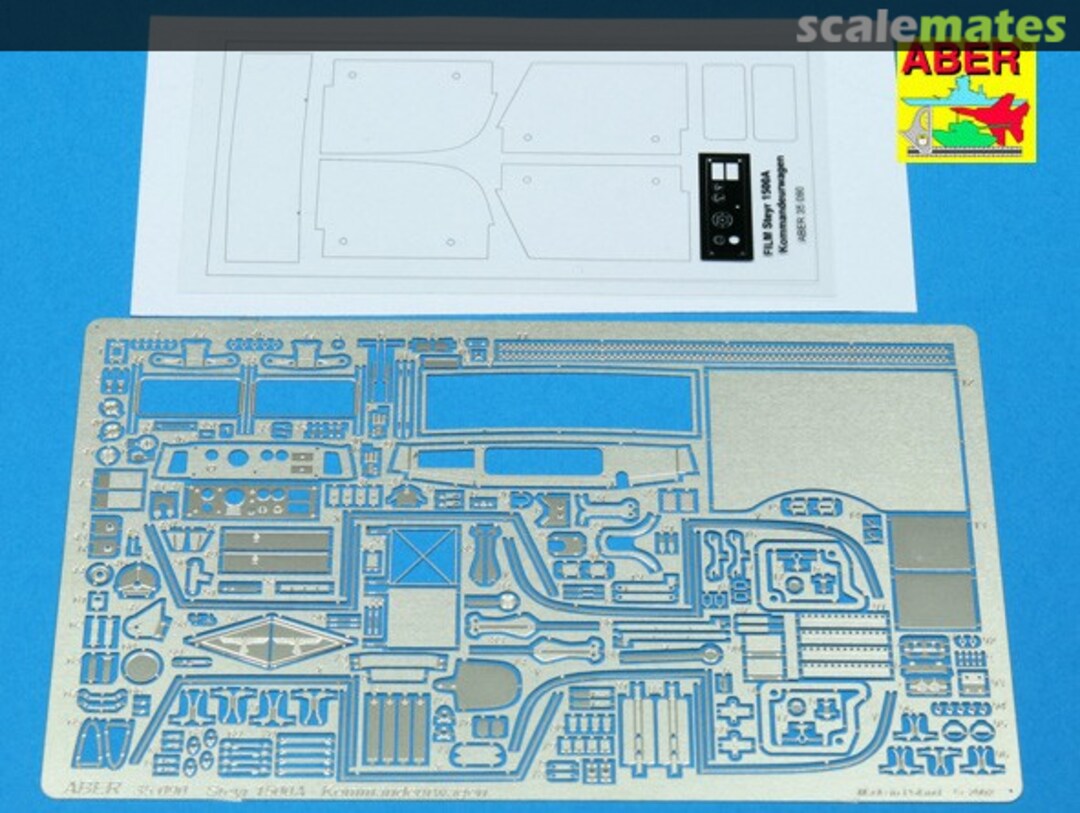 Contents Kommandeurwagen German Steyr 1500 A 35090 Aber