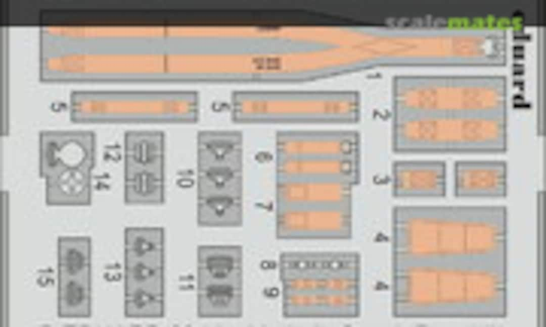 1:32 Gloster Meteor seatbelts (Eduard 32816)