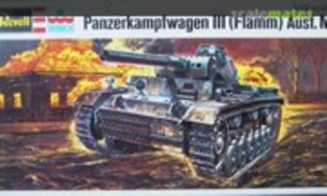 1:72 Panzerkampfwagen III (Flamm) Ausf. M (Revell/ESCI H2358)