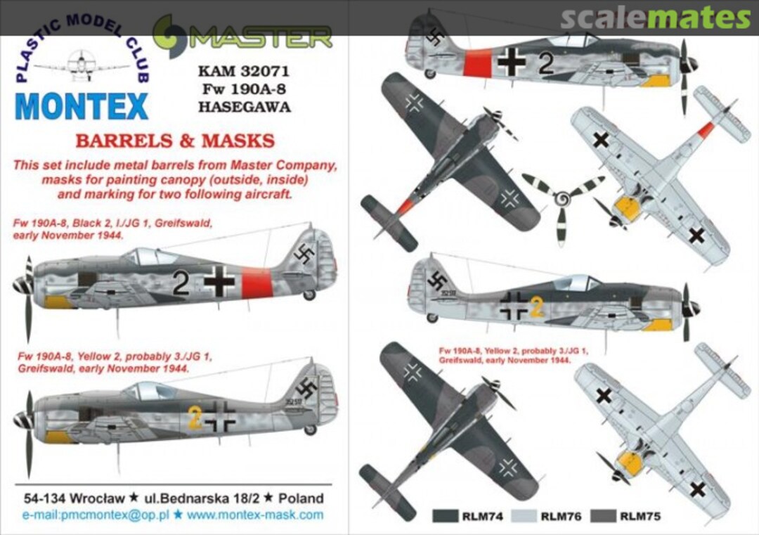 Boxart Fw 190A-8 KAM32071 Montex