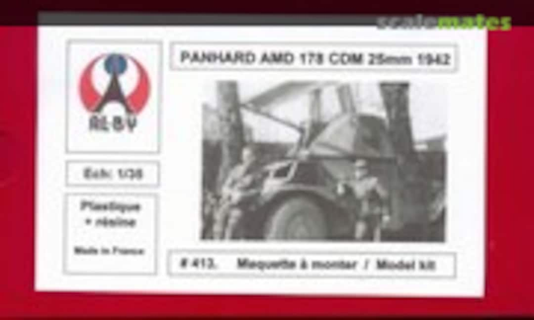 1:35 Panhard AMD 178 CDM 25mm SA34 1942 (ALBY 413)