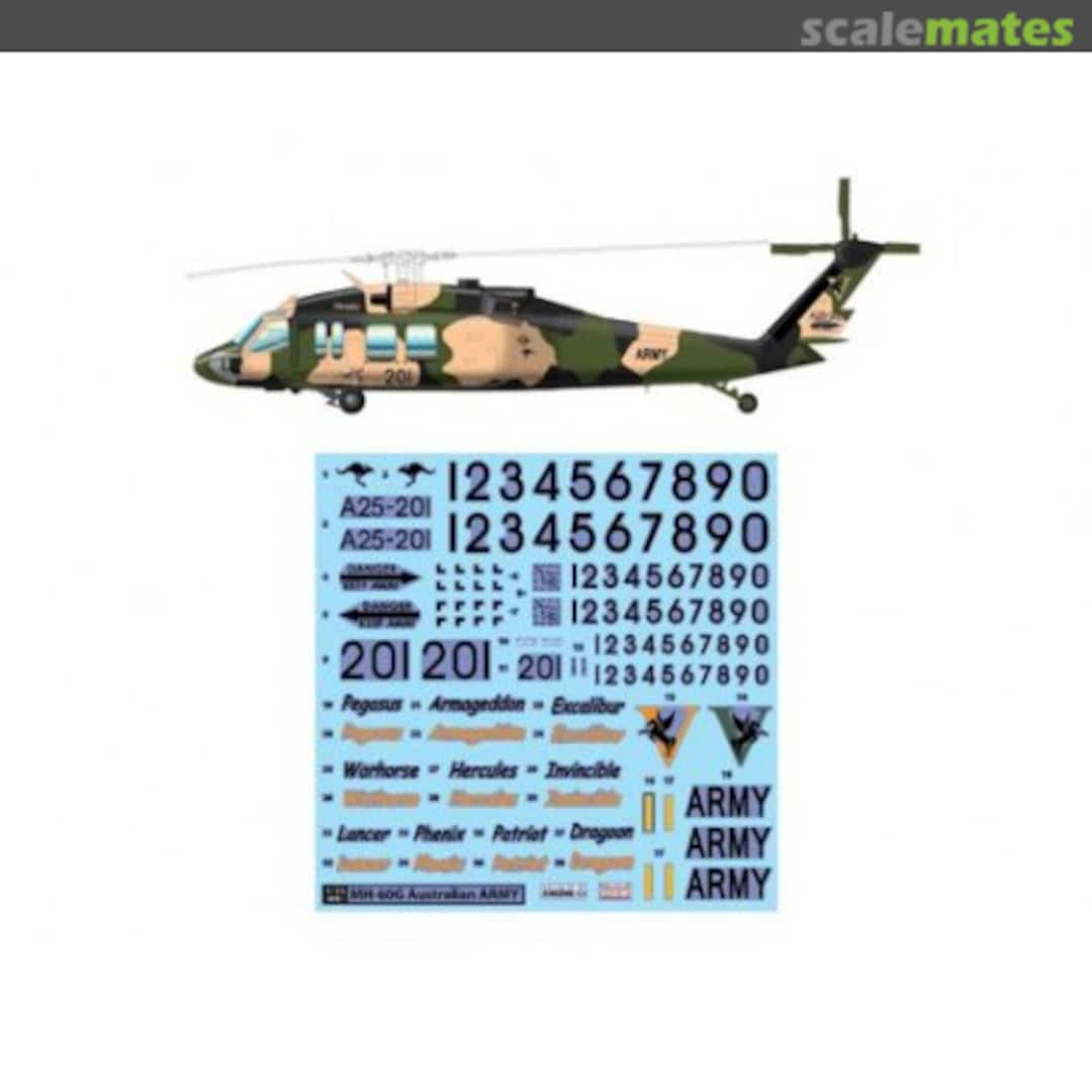 Boxart MH-60G Australian Army WD-35001 Monokio