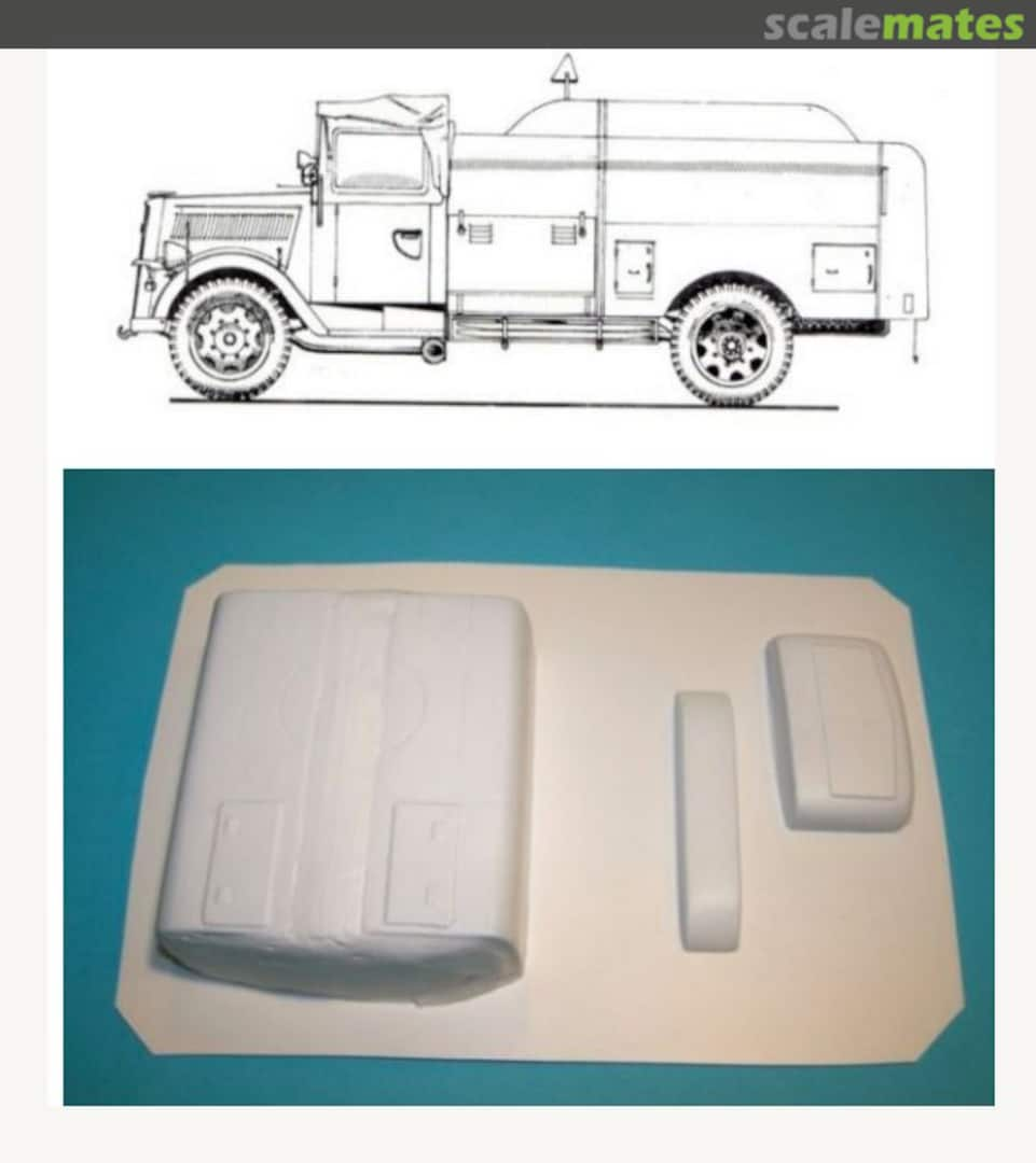 Boxart Opel Blitz Tankwagen AP-510 Airmodel