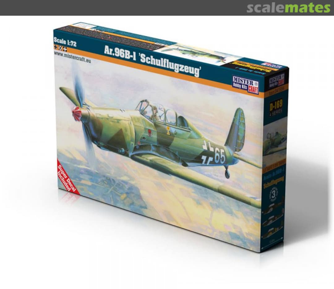 Boxart Ar.96B-1 'Schulflugzeug' d-169 MisterCraft