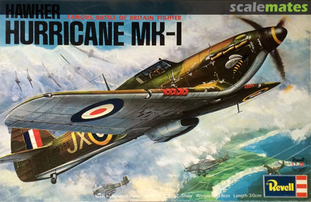 Boxart Hawker Hurricane Mk-I H-217 Revell Japan