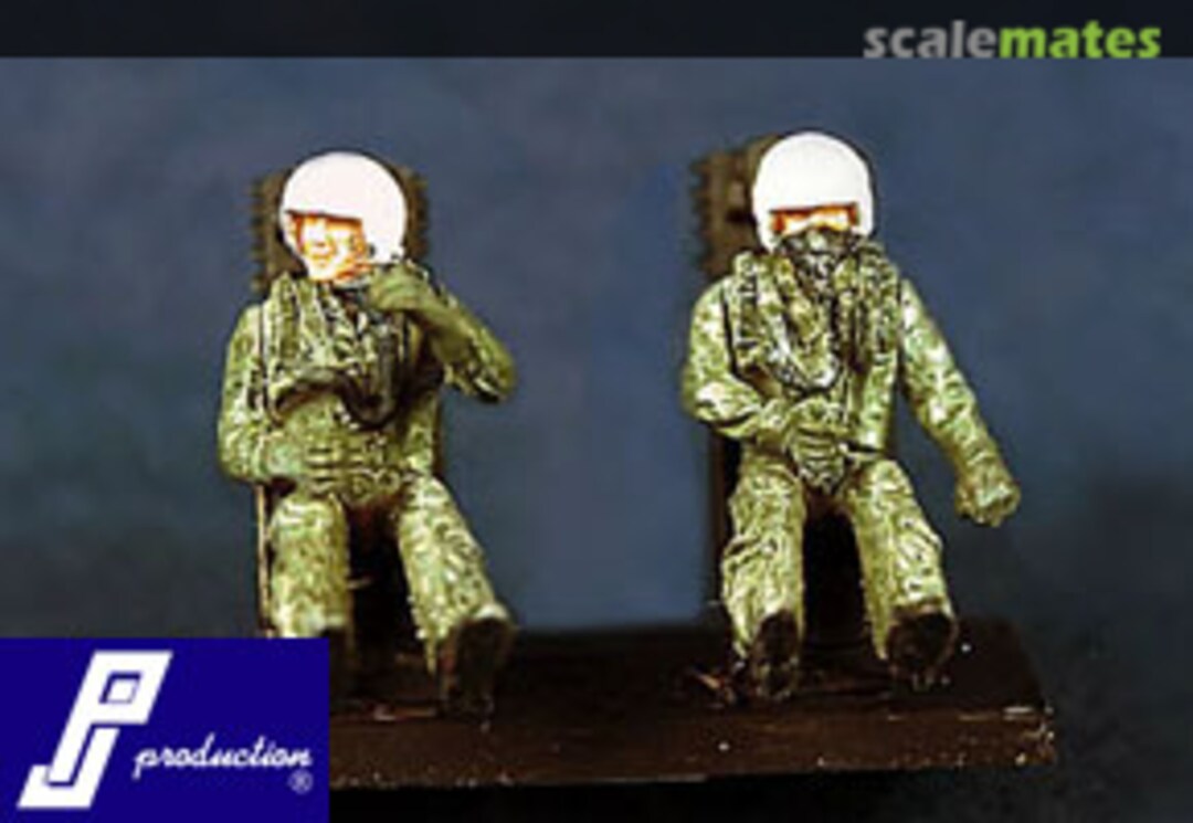 Boxart 2 US Pilots Seated in A/C (80´) 721109 PJ Production